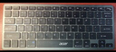 宏碁（acer）雙模鍵鼠套裝OKW131 充電無(wú)線(xiàn)藍牙辦公鍵盤(pán)鼠標套裝 剪刀腳鍵盤(pán) 電腦手機平板ipad通用輕薄便攜 黑 曬單實(shí)拍圖