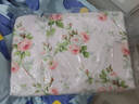 富安娜床上四件套純棉100%全棉1.8米床笠床品雙人加大被套230*229cm 曬單實(shí)拍圖