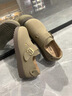 回力女鞋勃肯鞋女2026春季新款潮流全包軟底不累腳一腳蹬女鞋通勤百搭 卡其色-軟底更舒適 37 曬單實(shí)拍圖
