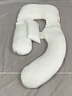 IVLISA法國品牌孕婦枕頭護頸椎助睡眠專(zhuān)用孕婦枕長(cháng)條側睡枕護腰托腹枕 可拆卸頭枕款【歐洲一級母嬰標準】針織棉-奶白色 單只 曬單實(shí)拍圖