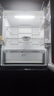 美的（Midea）407升十字四開(kāi)多門(mén)超薄電冰箱雙變頻雙循環(huán)風(fēng)冷無(wú)霜一級能效凈味大容量智能家用冰箱 【最快次日達】爆款407升超薄雙循環(huán) 曬單實(shí)拍圖
