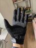賽羽（SCOYCO）摩托車(chē)騎行手套四季賽車(chē)機車(chē)碳纖防摔觸屏云雀MC122（黑白色）XL 曬單實(shí)拍圖