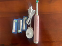 歐樂(lè )B3D聲波Pro4/P4000成人電動(dòng)牙刷深度清潔圓頭送男友女士情侶新人生日禮物 Pro4Ultra粉色（3刷頭+4模式） 曬單實(shí)拍圖