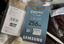 三星（SAMSUNG）256GB TF(MicroSD)存儲卡 EVO白卡 U3A2V30 手機平板游戲機內存卡 支持4K視頻 讀160MB/s寫(xiě)120MB/s 曬單實(shí)拍圖