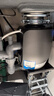海爾（Haier）智能垃圾處理器家用系列廚房廚余粉碎機降噪智能變頻五級研磨980W 曬單實(shí)拍圖