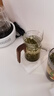 憶壺茶公道杯玻璃泡茶壺月牙過(guò)濾綠茶專(zhuān)用茶具配件玻璃分茶器帶茶漏 曬單實(shí)拍圖