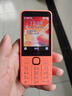 諾基亞（NOKIA）220 4G 移動(dòng)聯(lián)通電信全網(wǎng)通 2.8英寸雙卡雙待 直板按鍵手機 老人老年手機 學(xué)生手機 橘色 曬單實(shí)拍圖