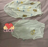 歡喜小熊嬰兒包屁衣純棉背心打底哈衣爬服寶寶無(wú)袖連體衣2件裝 曬單實(shí)拍圖