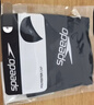 速比濤（Speedo）成人泳帽聚酯纖維純色游泳布帽入門(mén)款舒適不勒輕盈透氣 深藍色 曬單實(shí)拍圖