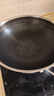 炊大皇炒鍋304不銹鋼有鈦炒菜鍋煎鍋平底不粘炒鍋32cm 可立可視蓋不挑灶 曬單實(shí)拍圖