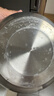 茶花（CHAHUA）304不銹鋼廚房專(zhuān)用湯盆菜盆加厚食品級材質(zhì)防摔洗菜盆面盆 28cm 曬單實(shí)拍圖