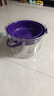 一味官方旗艦店化氏新品拉鯽桶開(kāi)餌盆套裝加厚餌料桶抗摔多功能釣魚(yú)桶 NEX拉鯽桶套裝-紫色 曬單實(shí)拍圖