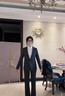 尤利汐【四面彈】小西裝女氣質(zhì)職業(yè)正裝免燙修身收腰商務(wù)高級感西服外套 曬單實(shí)拍圖