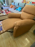 芝華仕（CHEERS）頭等艙時(shí)尚智能椅布藝單人沙發(fā)客廳家具懶人搖搖椅芝華士30156B 貓抓絨-姜餅棕-手動(dòng)躺搖-單人位 優(yōu)先發(fā)貨（詳詢(xún)客服） 曬單實(shí)拍圖
