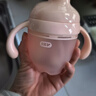 愛(ài)咔威（igroway）硅膠吸嘴杯IKV嬰幼兒水杯吸管杯9個(gè)月大寶寶開(kāi)學(xué)學(xué)飲杯 160ml 粉 曬單實(shí)拍圖