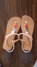 havaianas哈唯納nrban plus彩石涼鞋女款夏季沙灘度假可外穿平底涼拖鞋 0027-桃子 37-38 巴西碼 曬單實(shí)拍圖