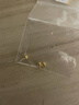 洲足金999金珠黃金小金珠金豆DIY金手鏈配件散珠隔珠轉運珠生日禮物 3mm金珠  合單滿(mǎn) 0.16g 包郵 單顆約0.02g 曬單實(shí)拍圖