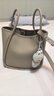 CHARLES&KEITH大容量通勤單肩托特包子母包生日禮物送女友CK2-30782647 Taupe灰褐色 M 曬單實(shí)拍圖