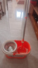 大衛旋轉拖把拖布雙驅動(dòng)桶好神拖家用懶人木地板免手洗拖把旋轉墩布 加強桿+加厚盤(pán)(共2拖頭) 曬單實(shí)拍圖