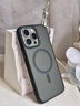 RBP適用蘋(píng)果iPhone14-16ProMax支點(diǎn)手機殼Magsafe強力磁吸15透氣散熱孔磨砂半透全包氣囊防指紋防摔 Magsafe強磁-黑武士 iPhone 15 Pro Max 曬單實(shí)拍圖