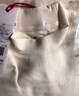 布先生小高領(lǐng)加厚保暖長(cháng)袖打底T恤男秋冬打底衫 象牙白 L/175  曬單實(shí)拍圖