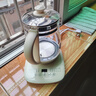 九陽(yáng)（Joyoung）0膠水養生壺 1.5L煮茶器 玻璃花茶壺 316不銹鋼燒水壺電熱水壺 WY301 曬單實(shí)拍圖
