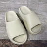 H8奢椰子拖鞋外穿踩屎感2026夏季防滑莆田情侶男女厚底運動(dòng)男士拖鞋 米白色（莆田升級版） 42 曬單實(shí)拍圖