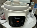 美的（Midea）煲湯電燉鍋3-4人用 家用燉湯蠱電燉鍋電砂鍋煲湯鍋紫砂陶瓷燉鍋小型1-2人慢燉煮粥煲粥鍋電湯煲 MD-DGE3058丨微壓提鮮丨 3L 曬單實(shí)拍圖