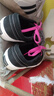 極路客黑白粉色鞋帶鞋子男女款低幫百搭情侶運動(dòng)板鞋減震滑板鞋 粉色鞋帶黑白太極 34 34點(diǎn)5 曬單實(shí)拍圖