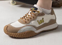 Lee阿甘鞋透氣休閑跑鞋2026新款夏季百搭男鞋輕奢高端拼色德訓鞋子男 卡其色L261UB060 38 曬單實(shí)拍圖