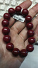 石玥珠寶高含量紫金朱砂手串本命年護身符轉運珠手鏈男女士款禮物14mm 曬單實(shí)拍圖