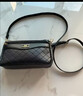 AIOSC中年女包媽媽斜挎包新款PU包包女士中老年單肩斜挎包母親節送婆婆 時(shí)尚高級款-黑色 曬單實(shí)拍圖