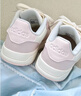 adidas ENTRAP美式校園風(fēng)運動(dòng)少年感復古籃球風(fēng)板鞋男女阿迪達斯   白色/粉色   37 曬單實(shí)拍圖