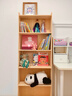 千禧華府書(shū)架立式落地實(shí)木書(shū)架書(shū)柜落地一體靠墻兒童置物架客廳飄窗柜六層 曬單實(shí)拍圖