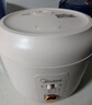 美的（Midea）電飯煲家用2L小型1-2人宿舍一人食小米粥煲湯蒸飯上蒸下煮一鍵煮飯智能保溫迷你高顏值電飯鍋JA202 曬單實(shí)拍圖