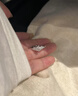 QUEENSUN18K金培育鉆石一克拉柏林情書(shū)真鉆戒求婚結婚鉑金戒指送女友禮物 18K白 柏林情書(shū) 主石50分 D VS1【IGI+NGIC證書(shū)】 13號圈 曬單實(shí)拍圖