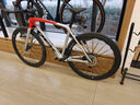 崔克（TREK）EMONDA SL 4 碳纖維油壓碟剎105套件輕量競賽公路自行車(chē) 銀色/放射紅 門(mén)店提取 54CM（建議身高172-177CM） 22速 曬單實(shí)拍圖