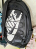 耐克（NIKE）男女雙肩包背包 大容量旅行包電腦書(shū)包休閑包DV1296-010 黑白 曬單實(shí)拍圖