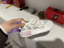 牧童兒童運動(dòng)鞋女26夏季透氣網(wǎng)面閃燈鞋小兔子輕便休閑鞋 萌兔粉24 曬單實(shí)拍圖