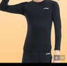 李寧（LI-NING）加絨兒童緊身衣訓練服速干衣跑步運動(dòng)套裝籃足球男童秋冬滑雪打底 曬單實(shí)拍圖