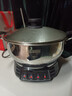 半球（PESKOE）電蒸鍋多功能電熱鍋 28CM電鍋多用途鍋 電炒鍋 電煮鍋MLG3-28 帶蒸籠 曬單實(shí)拍圖