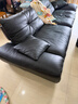NORHOR北歐表情柏林系列進(jìn)口頭層牛皮中古包豪斯高靠背/哈默全真皮沙發(fā) 功能款|黑色2.78m【30天內發(fā)貨】 曬單實(shí)拍圖