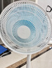 長(cháng)城電風(fēng)扇機械落地扇七葉臺地兩用風(fēng)扇家用電扇大風(fēng)量搖頭扇風(fēng)大音輕立式電扇 主推機械臺地兩用款FS-30（2）P白 曬單實(shí)拍圖