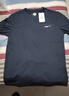 鴻星爾克t恤男夏季新款冰感透氣跑步運動(dòng)健身男士T恤短袖速干上衣T恤衫 正黑-2097 M 曬單實(shí)拍圖