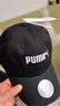 彪馬（PUMA）純棉刺繡復古休閑粗呢棒球帽新款鴨舌帽運動(dòng)帽027732 黑色-01 OSFA 曬單實(shí)拍圖