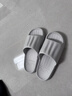 潔麗雅（Grace）拖鞋男2025新款夏季抗菌EVA防臭浴室洗澡防滑情侶室內家居涼拖女 曬單實(shí)拍圖