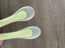 十月結晶嬰兒硅膠勺寶寶勺子Q彈耐咬 兒童餐具輔食勺+新生兒軟勺分階套裝 曬單實(shí)拍圖