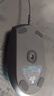 羅技（G）G102第二代游戲鼠標 RGB流光燈效鼠標 輕量化  游戲級8000DPI傳感器 黑色 200-8000DPI 曬單實(shí)拍圖