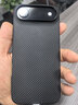 PITAKA適用蘋(píng)果iPhoneAir手機殼MagSafe磁吸凱夫拉芳綸碳纖維紋高級感超薄編織裸機手感保護套 黑灰 曬單實(shí)拍圖