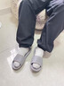 潔麗雅（Grace）買(mǎi)一送一旅行折疊拖鞋女夏出差便攜式一次性洗澡防滑情侶涼拖鞋男 雪山粉+煙灰色 36 -38女+42-45男 曬單實(shí)拍圖
